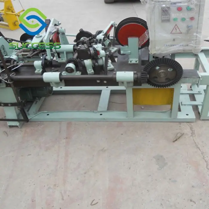 Factory Fully Automatic Barbed Wire Making Machine for Single/Double Stands for High Tensile
