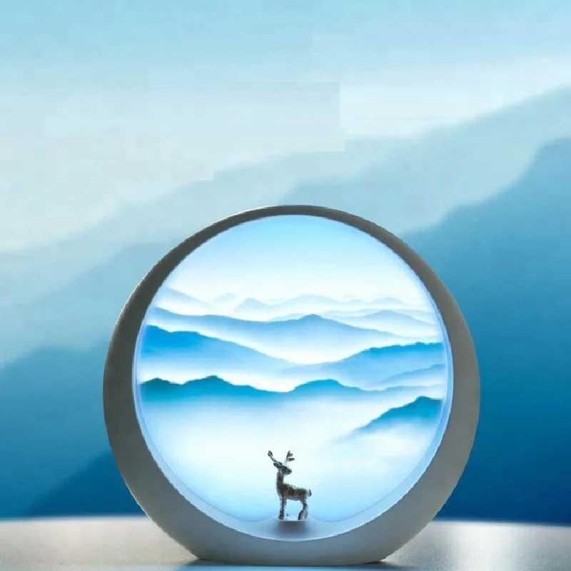 Creative products Chinese Style Led art deco Moon Light Lamp Best Bright Table Lamp