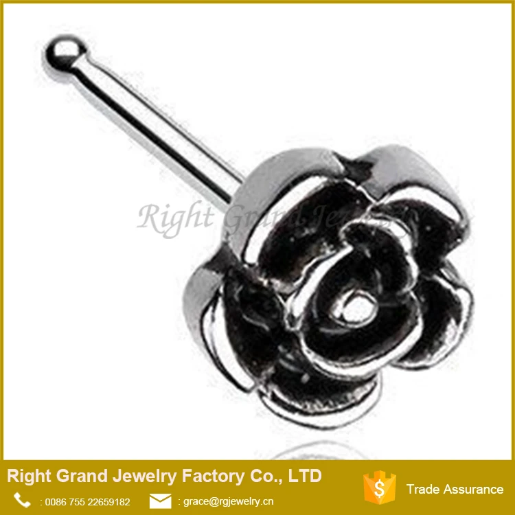 Surgical Steel 316L Vintage Shell Nose Bone 20G