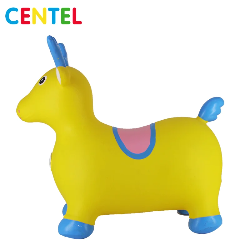 
Cute Jumping Deer Children Outdoor Toys Inflatable Animal Toys For Kids 