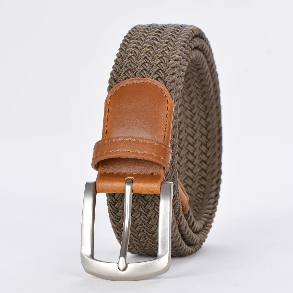 Stretch Belt Men,Multi Color Mens Elasticated Woven Braided Web Belt For Golf Casual Pants Hunting Equestrian sports Jeans
