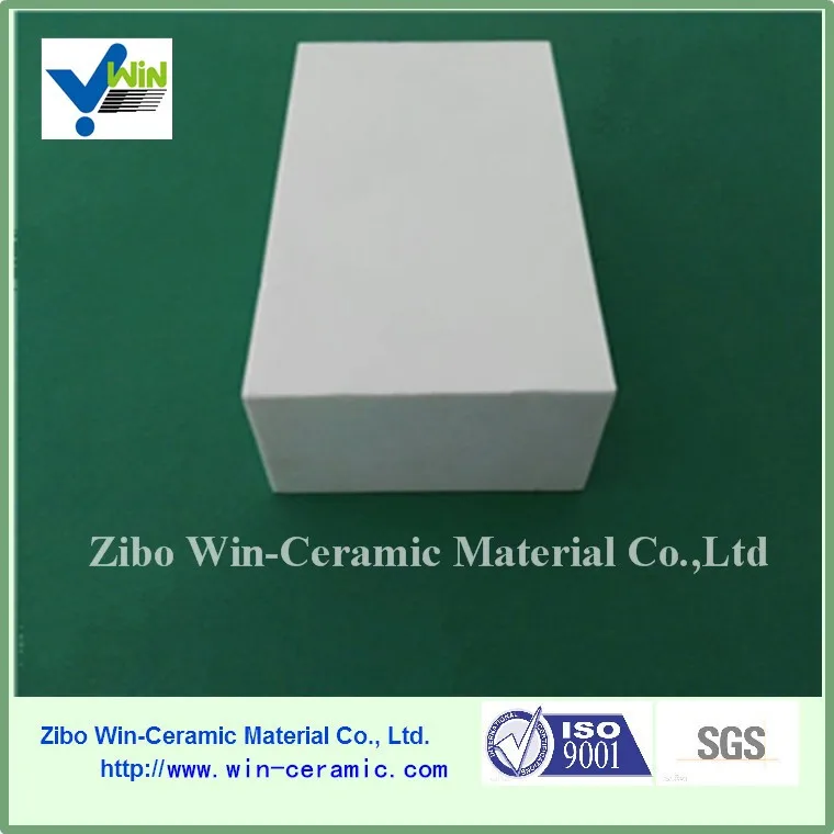 Low Price 92% 150*100*50 Alumina Ceramic Tile for Parachute and Rubber Flooring