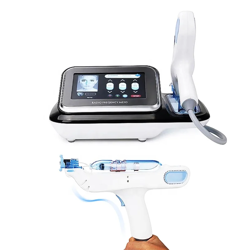 2020 Newest Microneedle Mesothrapy Wrinkle Removal Rf Microcurrent Facial Moisturizing Mesotherapy Gun