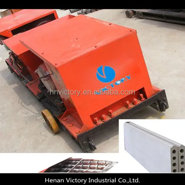 The latest Construction building equipment precast prestressed concrete wall panel extruder equipment with CE certification