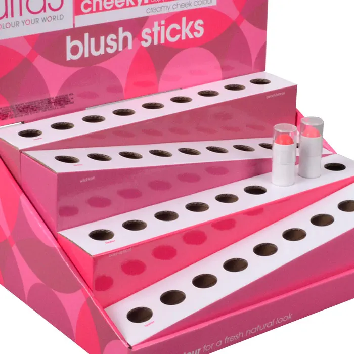 Customized Lipstick Display Stand Holder Cosmetic Store Display Cosmetics Display Stand