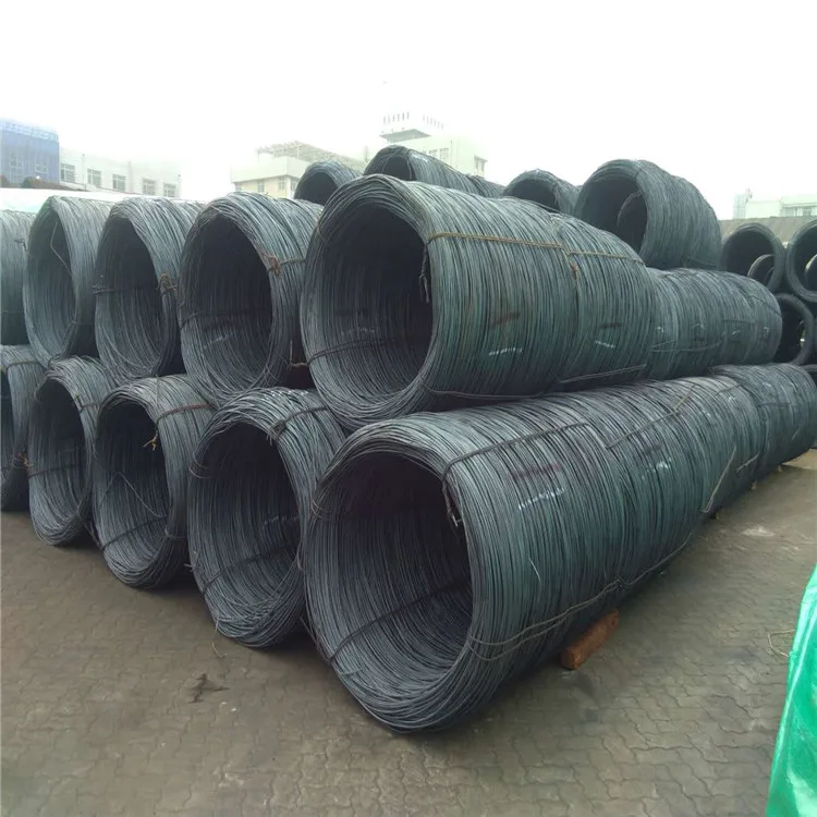 
 8mm hot rolled low carbon steel wire coil/steel wire rod  