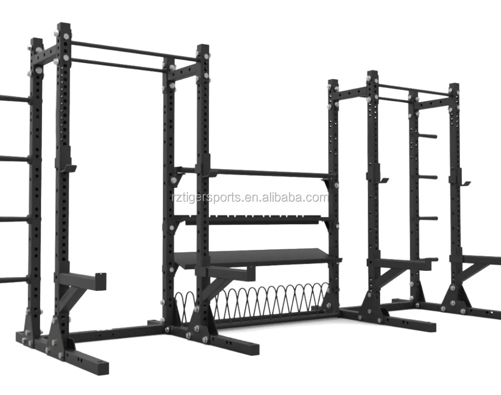 Custom multi purpose gym dumbbell storage rack system