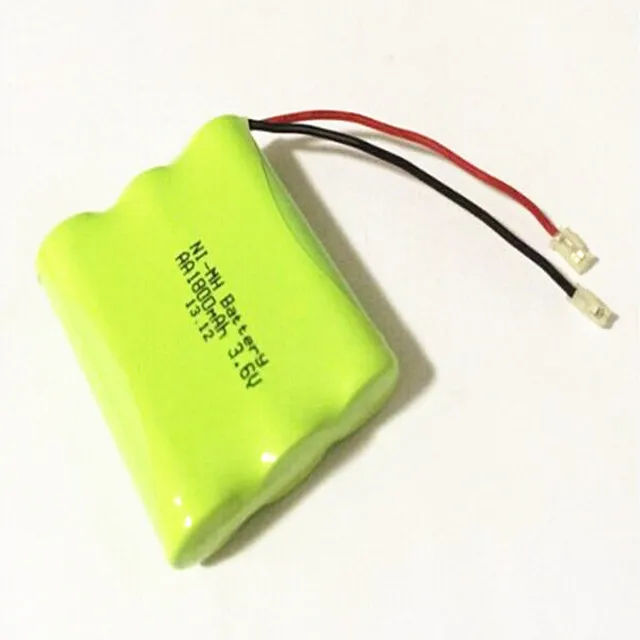 Rechargeable Batteries 3.6v 1300mah NI-MH Battery Pack  AA Customized Battery Pack