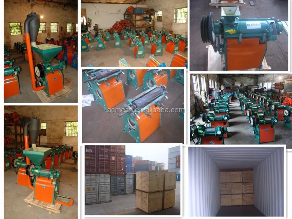 Оборудование для измельчения риса с дизельным двигателем 6NF-9