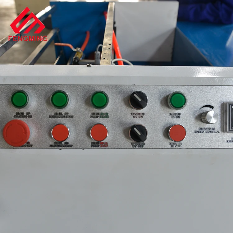 
SGUV-650 small uv coater whole coating machine with Width 650mm 