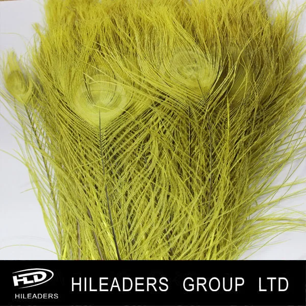 Dyed Peacock Feather for Party Decoration