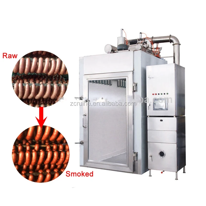 RHYX-1000 fish meat industrial smokers/meat smoking machine/smoke oven