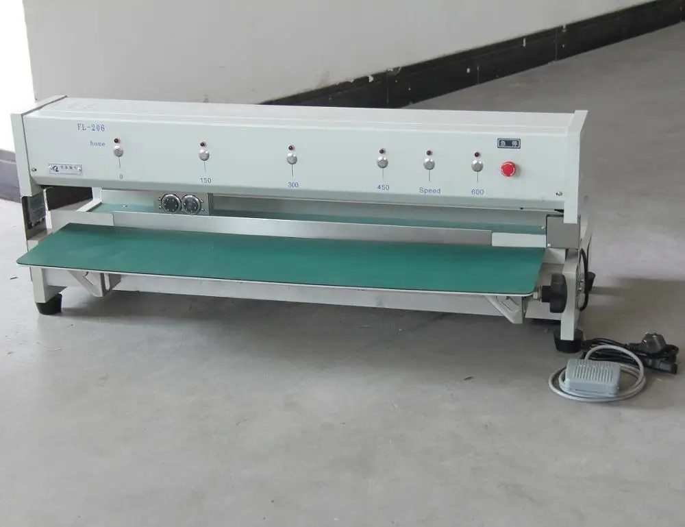 
LED strip v-cut Pcb cutting separating machine with Double Knife 
