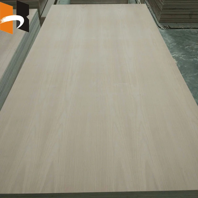 18mm Crown Cut Beech Veneer Fancy Plywood