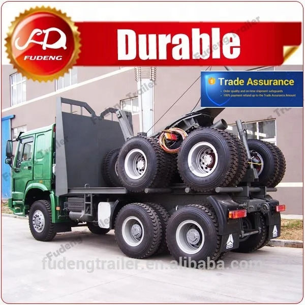 Customized timber truck trailers used log trailer for logging timber