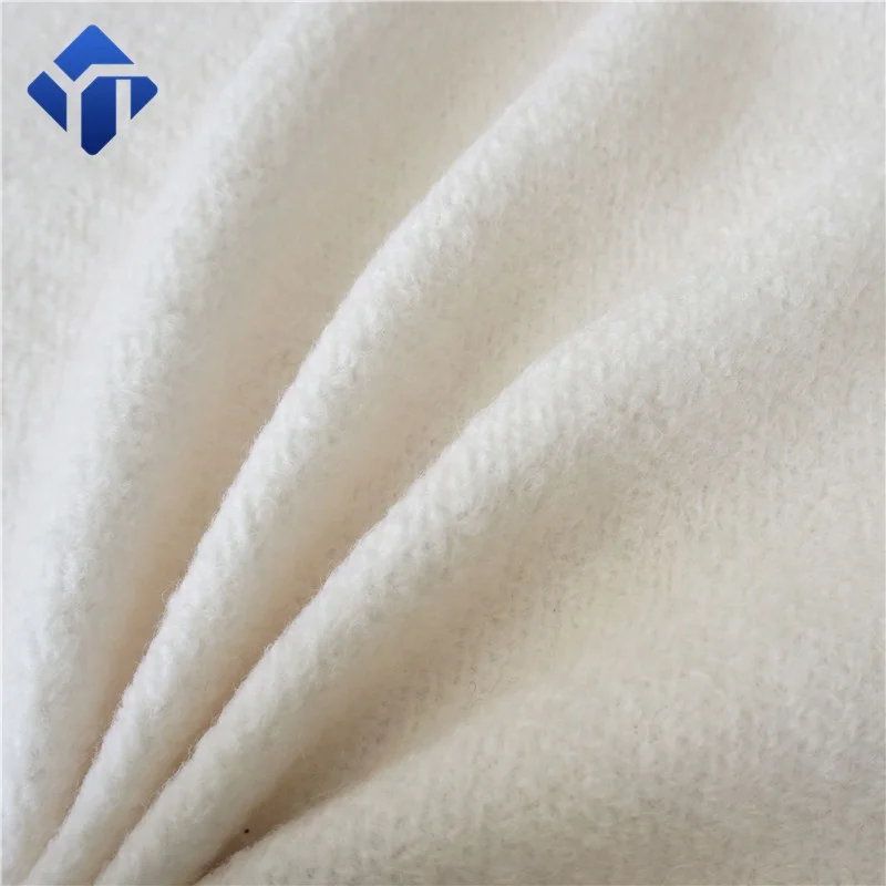 Good price knit wool boucle fleece fabric for coats