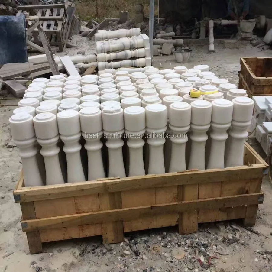 
Indoor Decoration Marble Newel Post Cap Sculpture for sale 