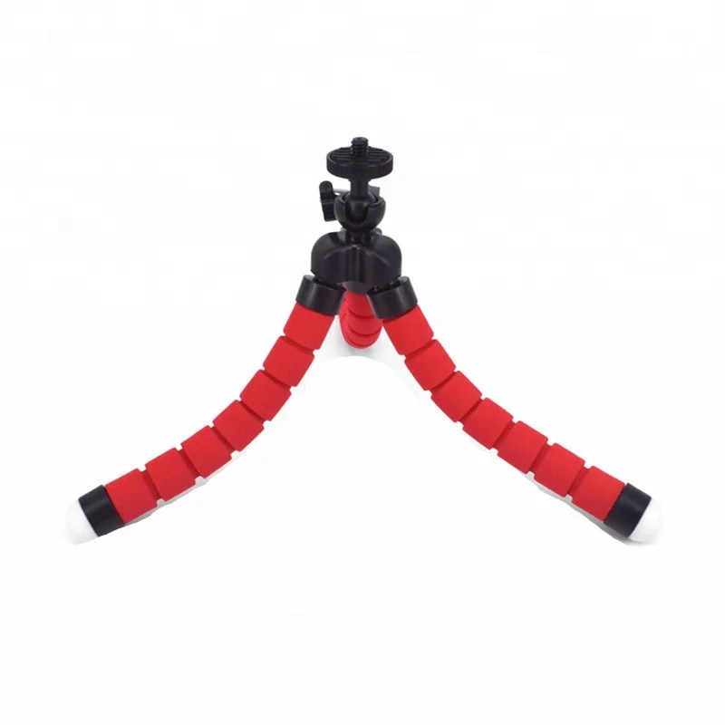 
Mobile phone tripod Octopus bracket Digital camera tripod mini flexible sponge tripod 