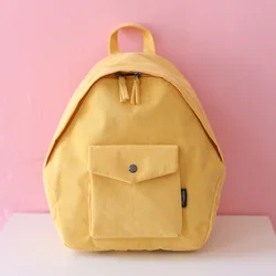 Mini Corduroy Backpack Women Fashion School Bags Shoulder Bag Lady Small Travel Kids Backpack