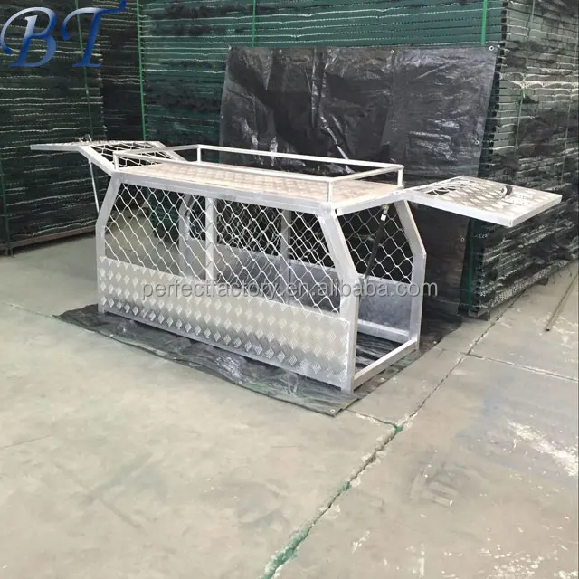 
Heavy Duty large double gates Aluminium Dog Cage / Dog Crate 