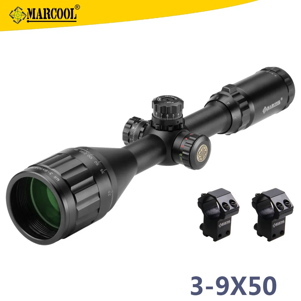 Marcool 3-9x50 AOME Пневматический Пистолет Тактическое Оружие Прицелы Охота