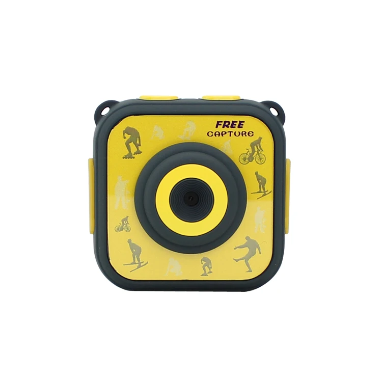 Full HD1080P Водонепроницаемая детская камера с мультяшными рамками и различным режимом видео