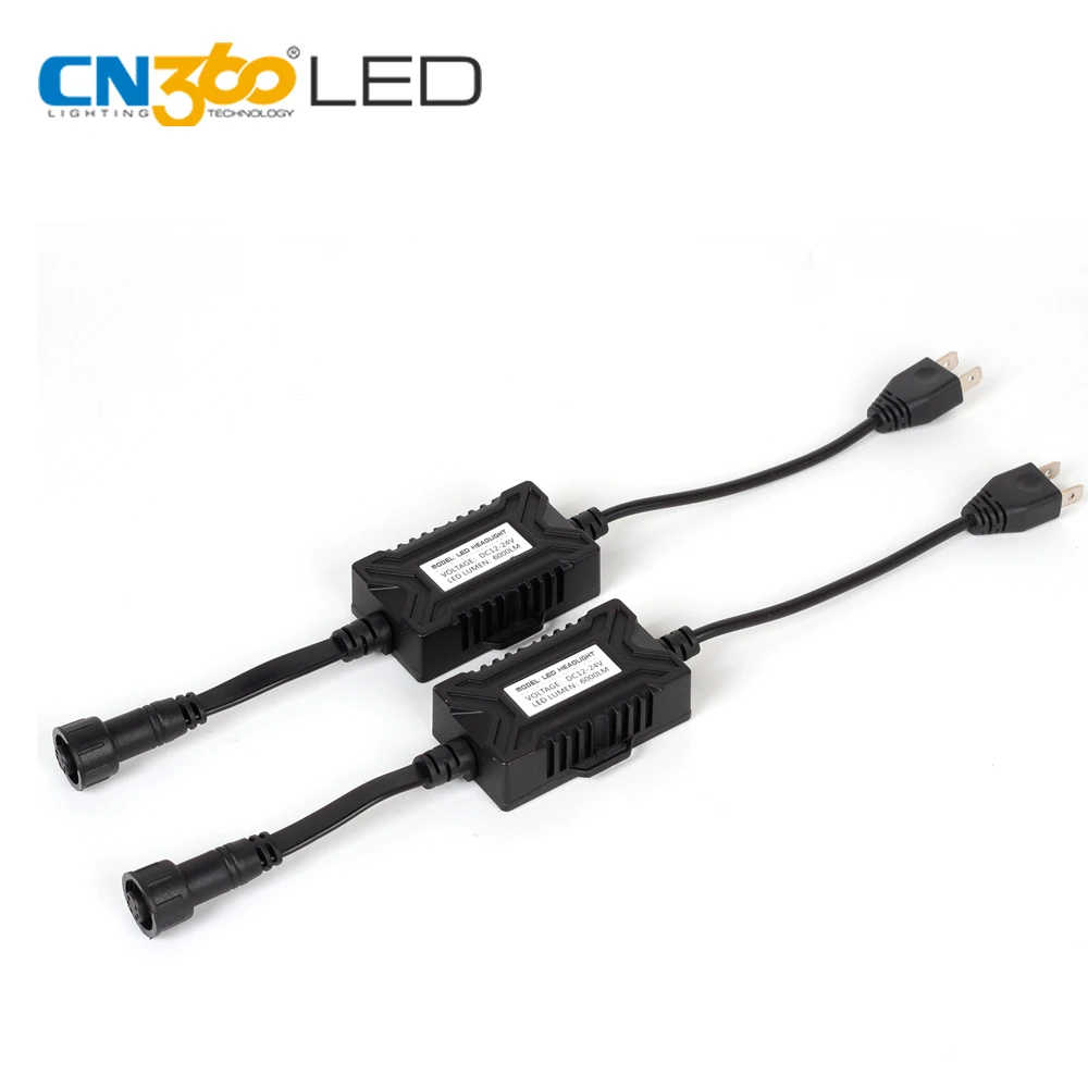 Белый 6000 К XHP50 12 В Авто светодиодные фары Conversion Kit H1 H7 9005