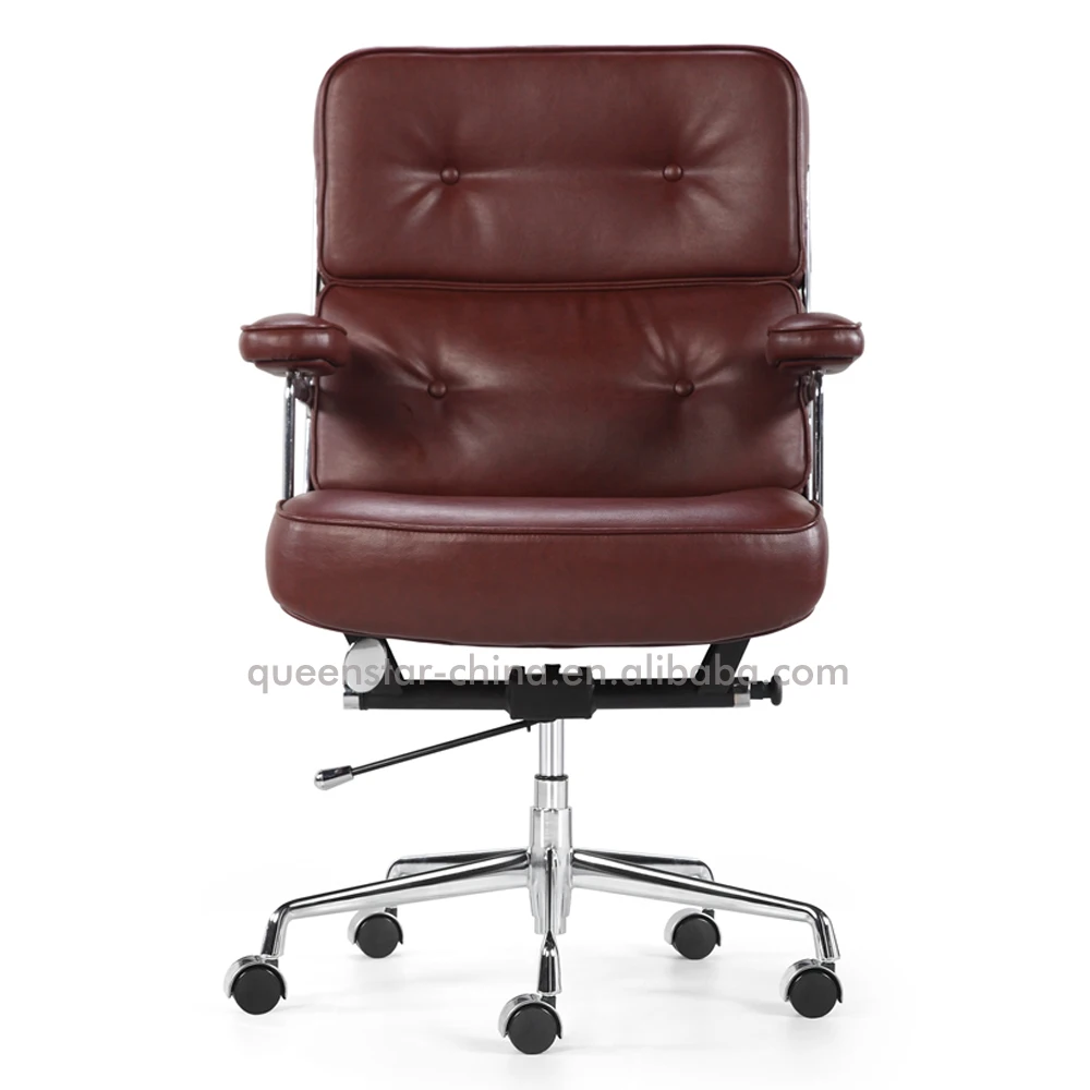 QS-OLC03 commercial office furniture PU leather upholstery home office chair leisure chair Charles Lobby Executive office chair