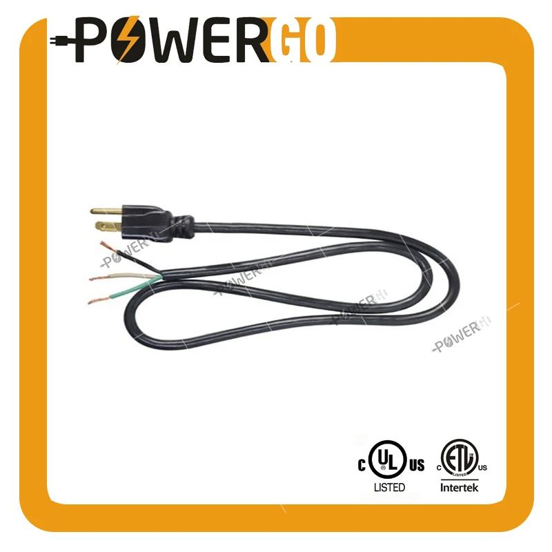 8 футов 16/3 сют Замена шнур питания, черный кабель питания (Национальная ассоциация владельцев электротехнических 5-15P