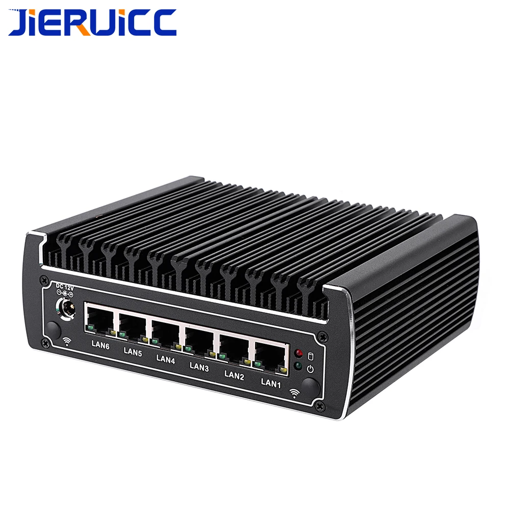 Network server appliance pfsense firewall PC 6*LAN Gigabit Ethernet Celeron 3855U