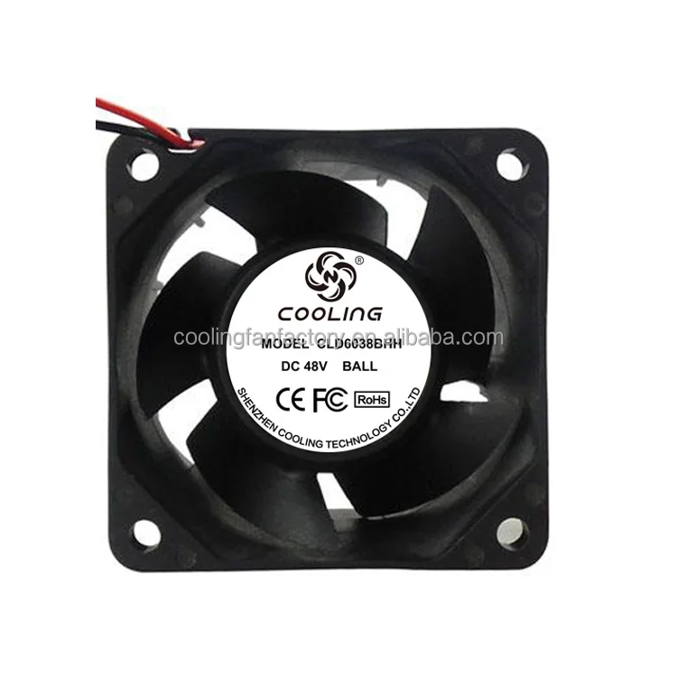 60mm Axial Fan 60x60x38mm 6038 12V 24V Brushless DC Fan