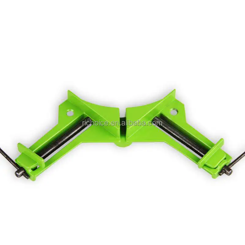 RICHOICE 4 Inch 100mm Red 90 Degree Right Angle Corner Clamp