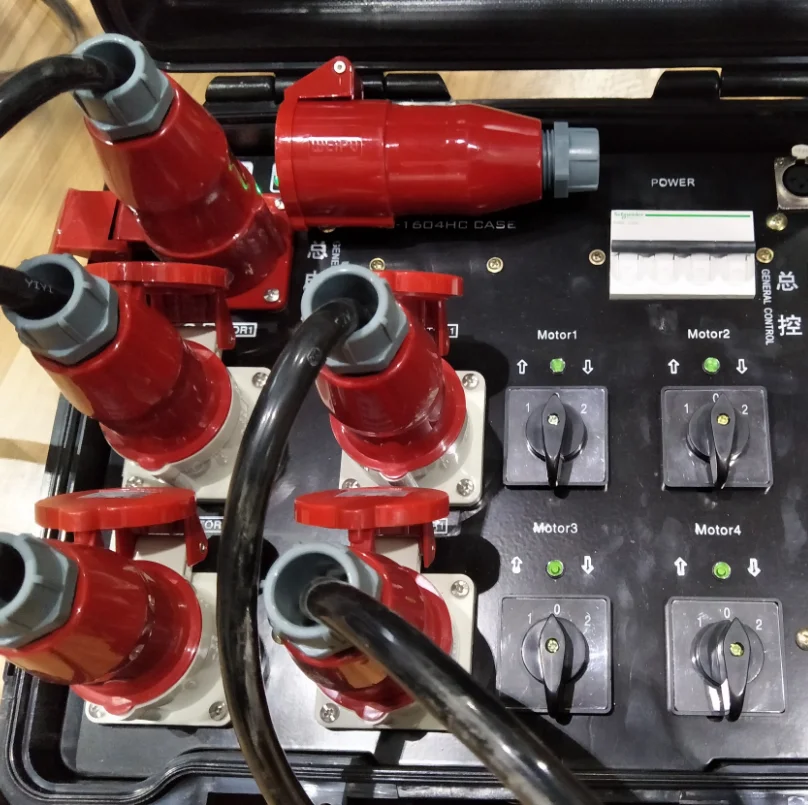 Huaige 1 ton 25 meter Electric Stage Chain Hoist