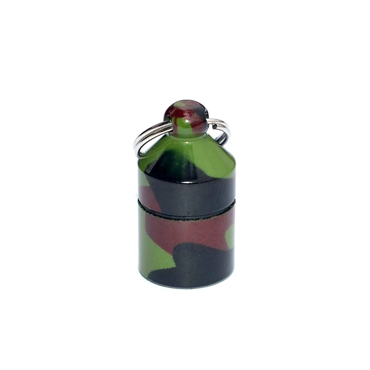 12*21mm Soobo In stock  Micro Watertight Hanging Camo Bison Tube Cache  Geocaching Container