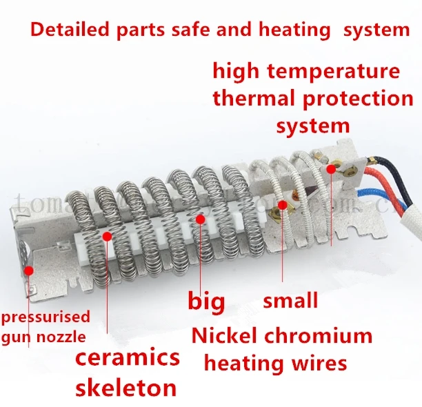 Инструменты guangzhou berylion rfq 503 цифровой дисплей термопистолет с регулируемой температурой