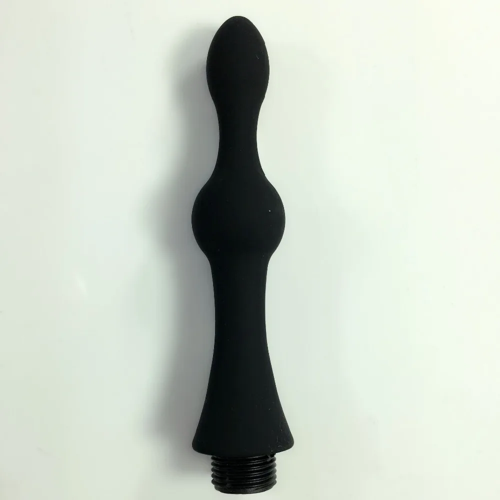 silicone Enema Shower Douche Bathroom Anal Sex Toys