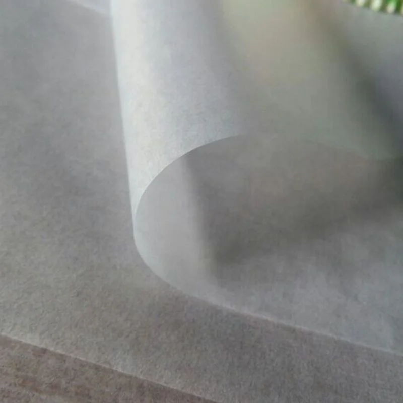 
24gsm nature translucent packing paper glassine paper for food packaging 