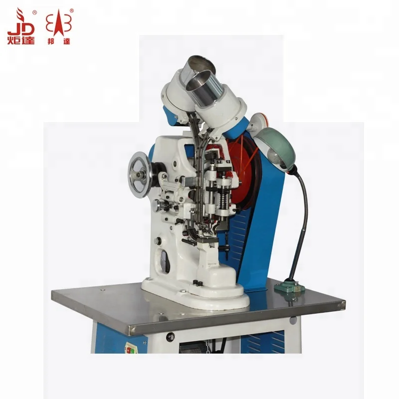 Automatic Double-side Leather Canvas Rubber Shoes Paper Bag Clothing Eyeletting Machine