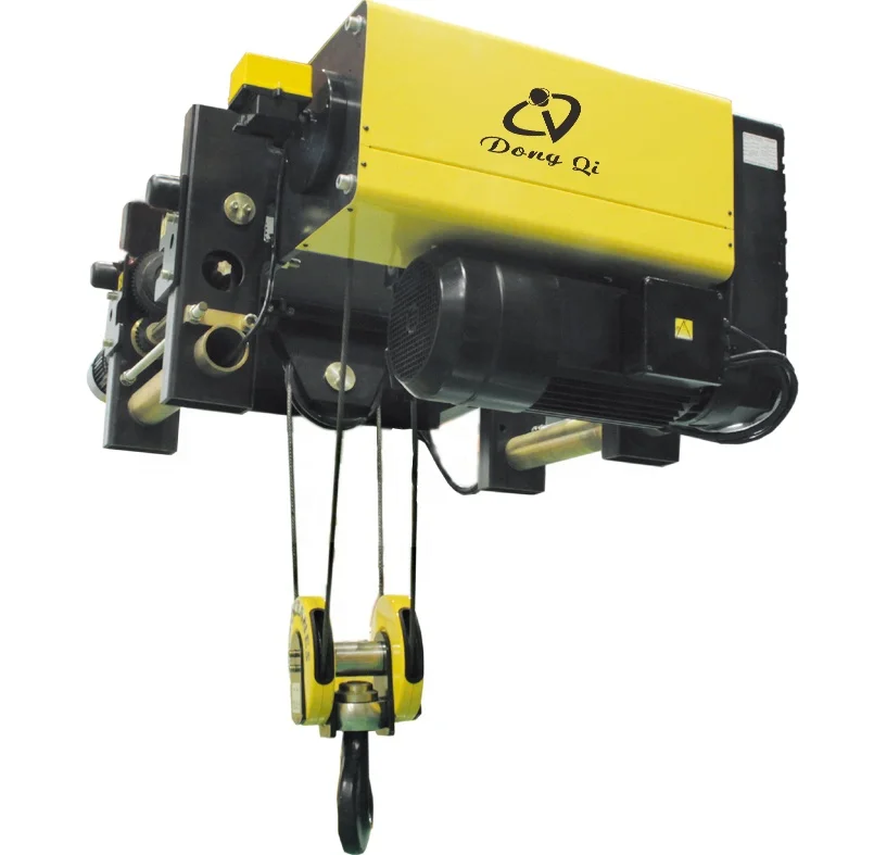 high quality cheap price european model crab lift machine  low noise wire rope electric crane hoist winch