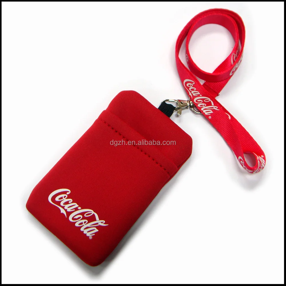 Custom ell Phone Bag Holder Strap Phone Holder Case Neck Lanyards for Souvenir Gift