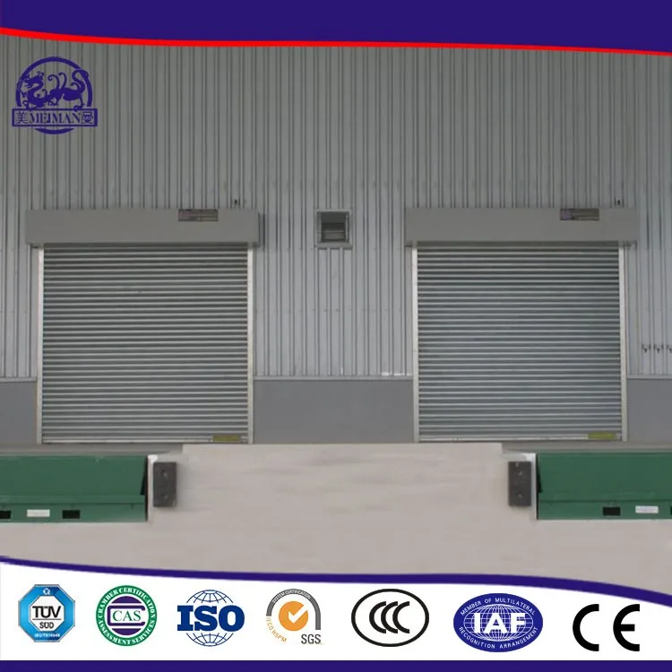 
Warehouse Industrial Automatic Aluminum Alloy Metal Rapid Shutter Rolling Door 