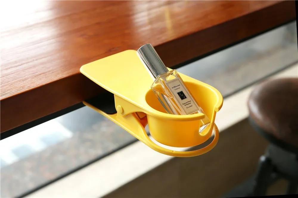 ABS plastic Office desk Drinking Cup Holder Clip