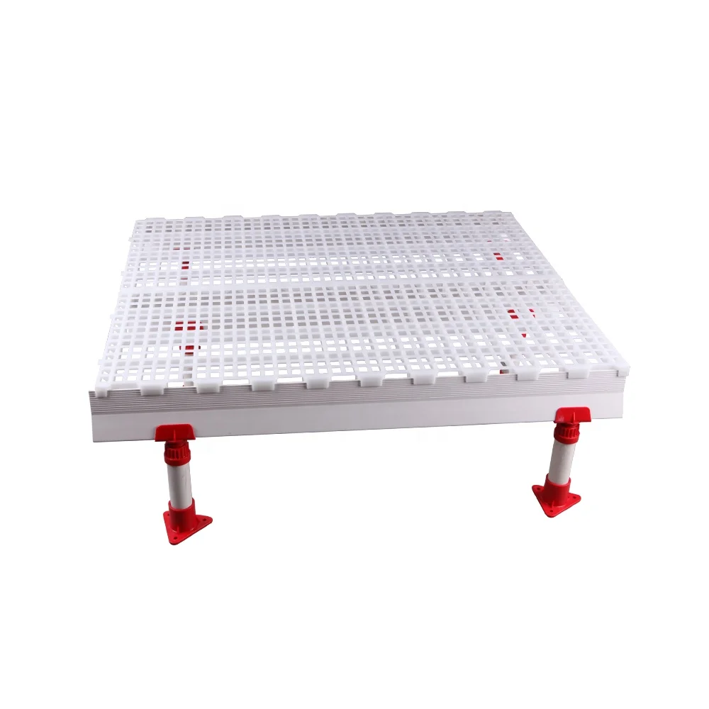 high quality virgin material  poultry farm plastic slat floor chicken farming equipment