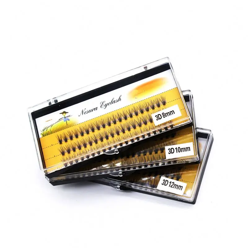 
make up very soft 0.07 and 0.1thick Nesura eyelashes 8mm 9mm 10mm 11mm 12mm 13mm 14mm 15mm 