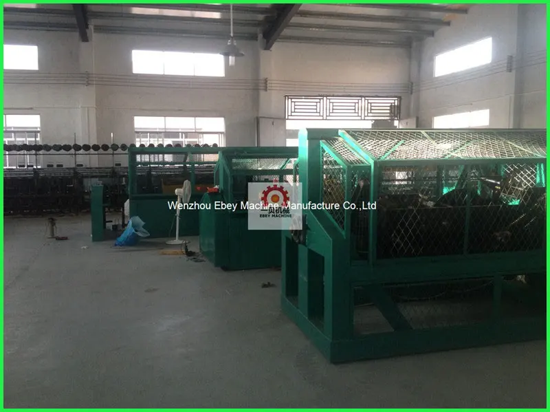 plastic polyester tape PE PP twine rope making machine for roasting