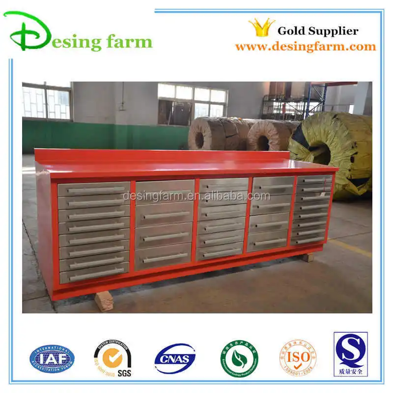 Powder coating heavy duty tool cabinet with wheels for sale