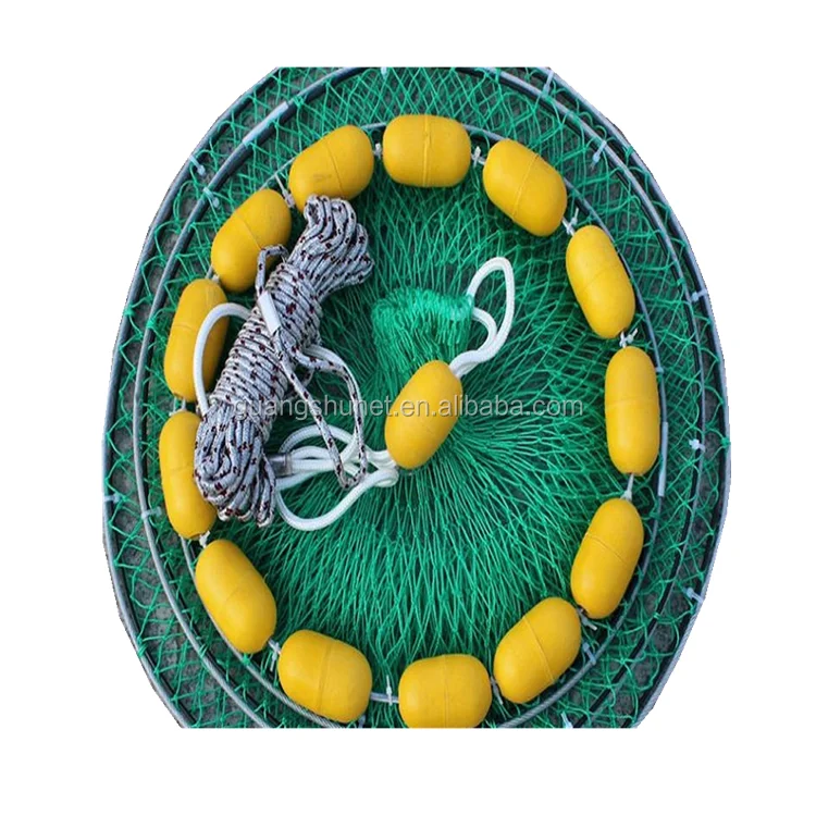 Fishing protection fish net bag Three floating foldable fishing nets keeper net