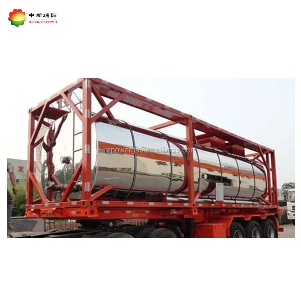 
20 feet ISO cryogenic container for liquid gas 