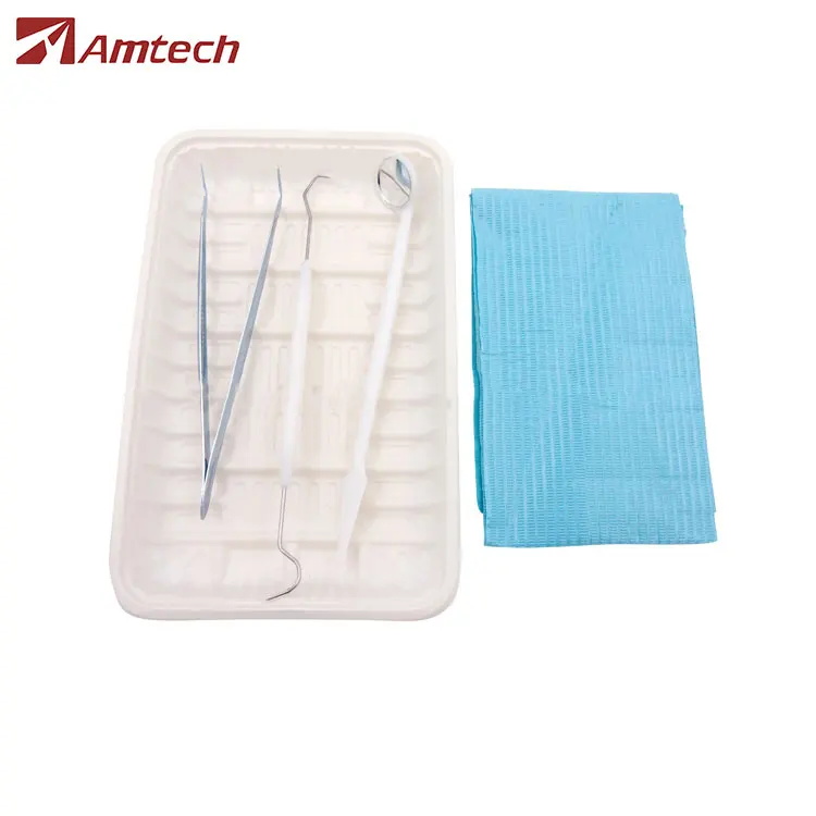 Горячая Распродажа 5 в 1 медицинский Одноразовый стоматологический набор для больницы