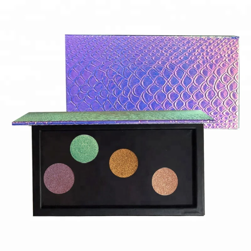 
Wholesale large cardboard case box cosmetics custom private label empty paper z makeup eyeshadow magnetic palette 